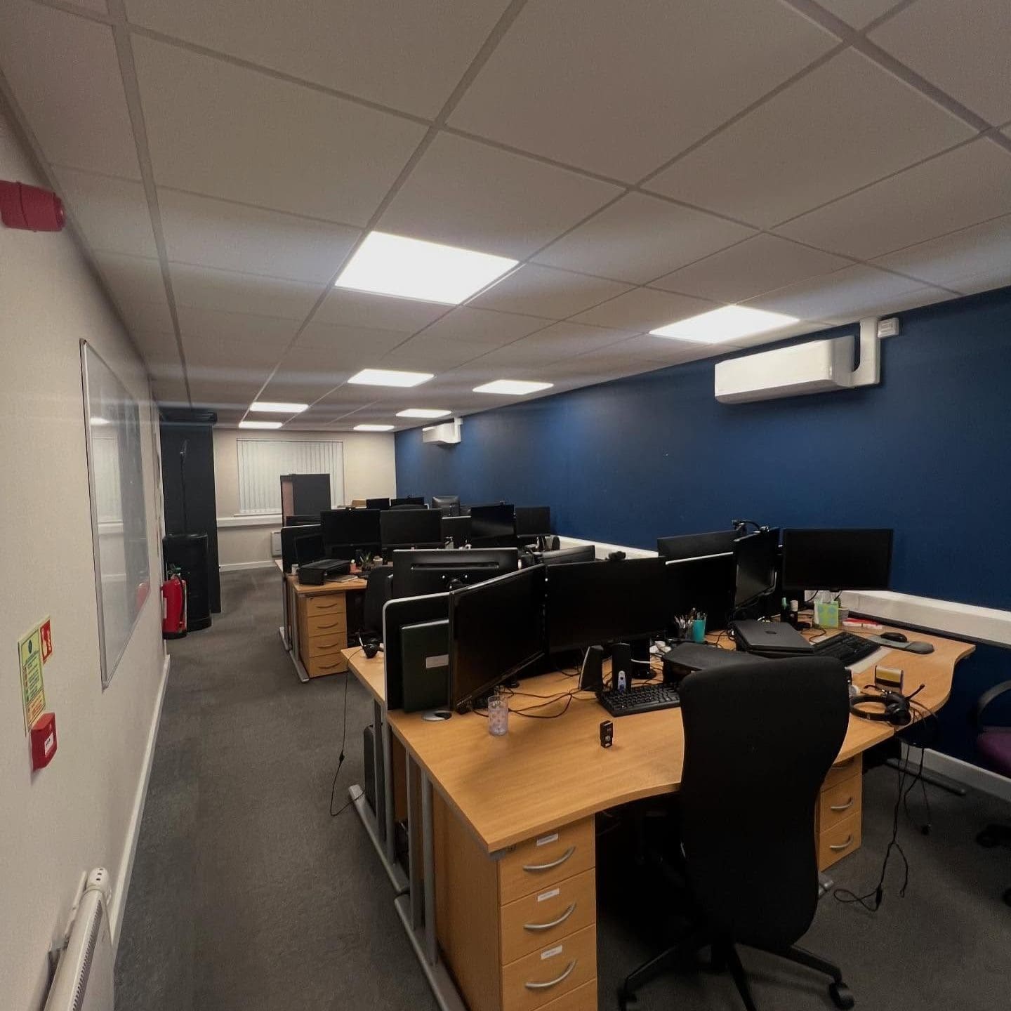 Commercial lighting project